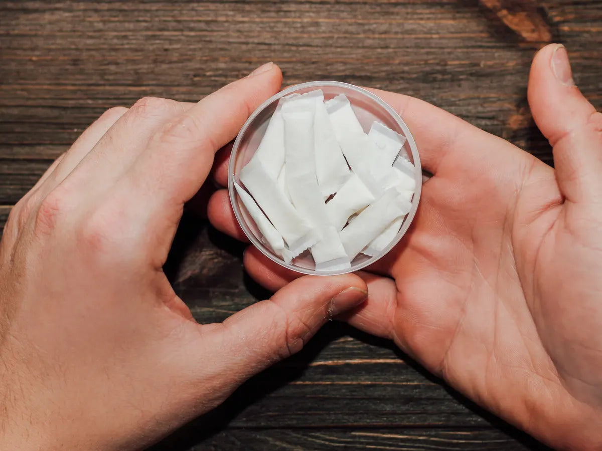 Top nicotine pouch brands displayed at Richmond OKVapor vape store