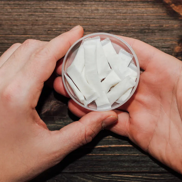 Top nicotine pouch brands displayed at Richmond OKVapor vape store