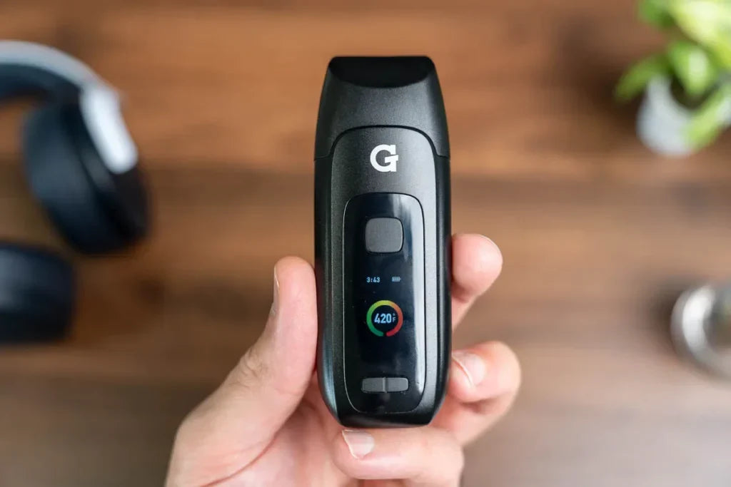 G Pen Dash+ dry herb vape – available at OKVapor vape shops in Vancouver, Richmond, Kerrisdale, Kingsway & Burnaby