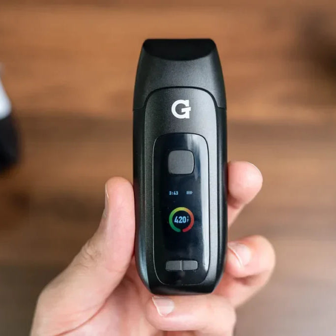 G Pen Dash+ dry herb vape – available at OKVapor vape shops in Vancouver, Richmond, Kerrisdale, Kingsway & Burnaby