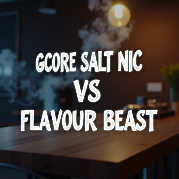 Gcore Salt Nic vs Flavour Beast E-Liquids