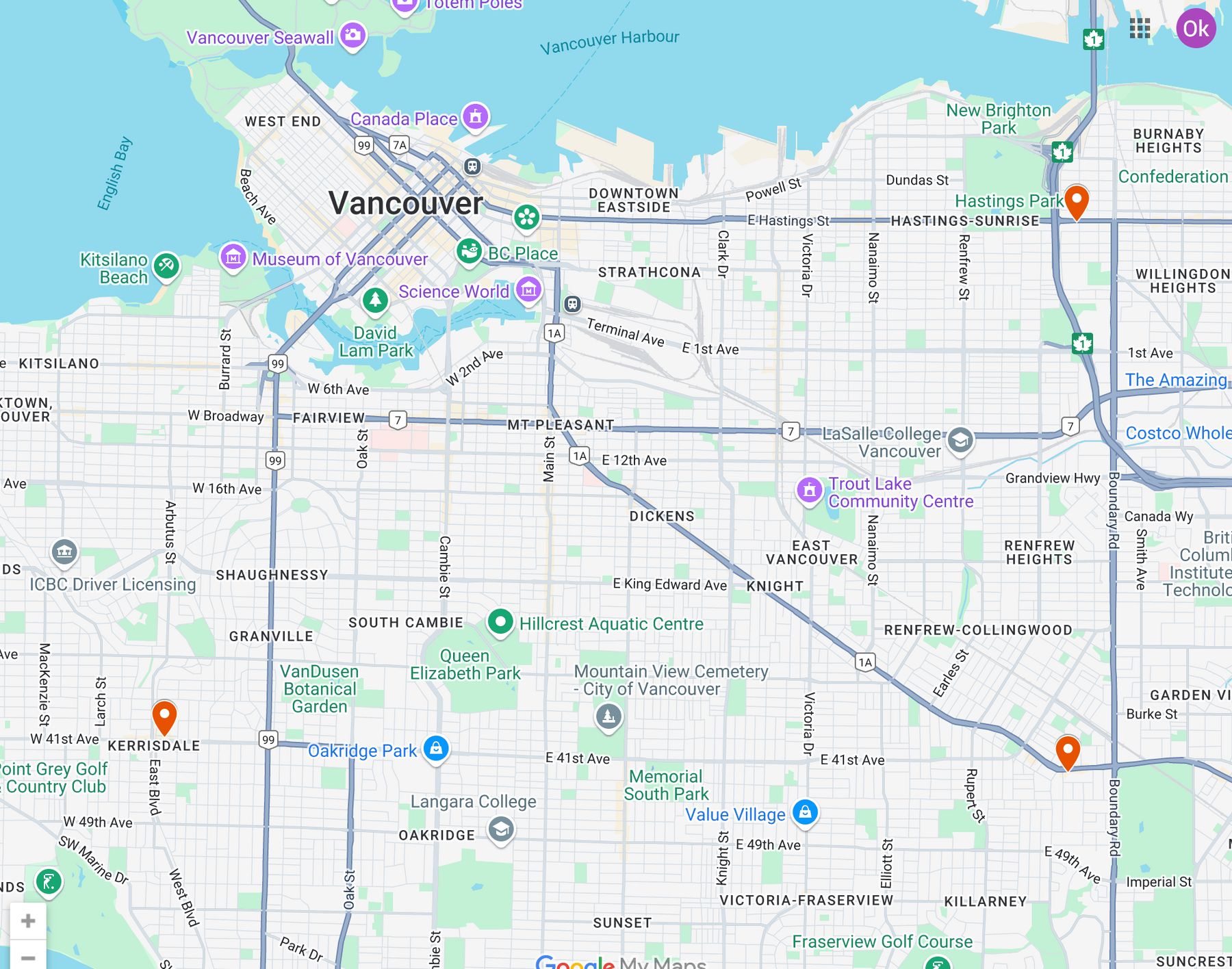 OK Vapor Locations in Vancouver: Open Late, Same-Day Delivery