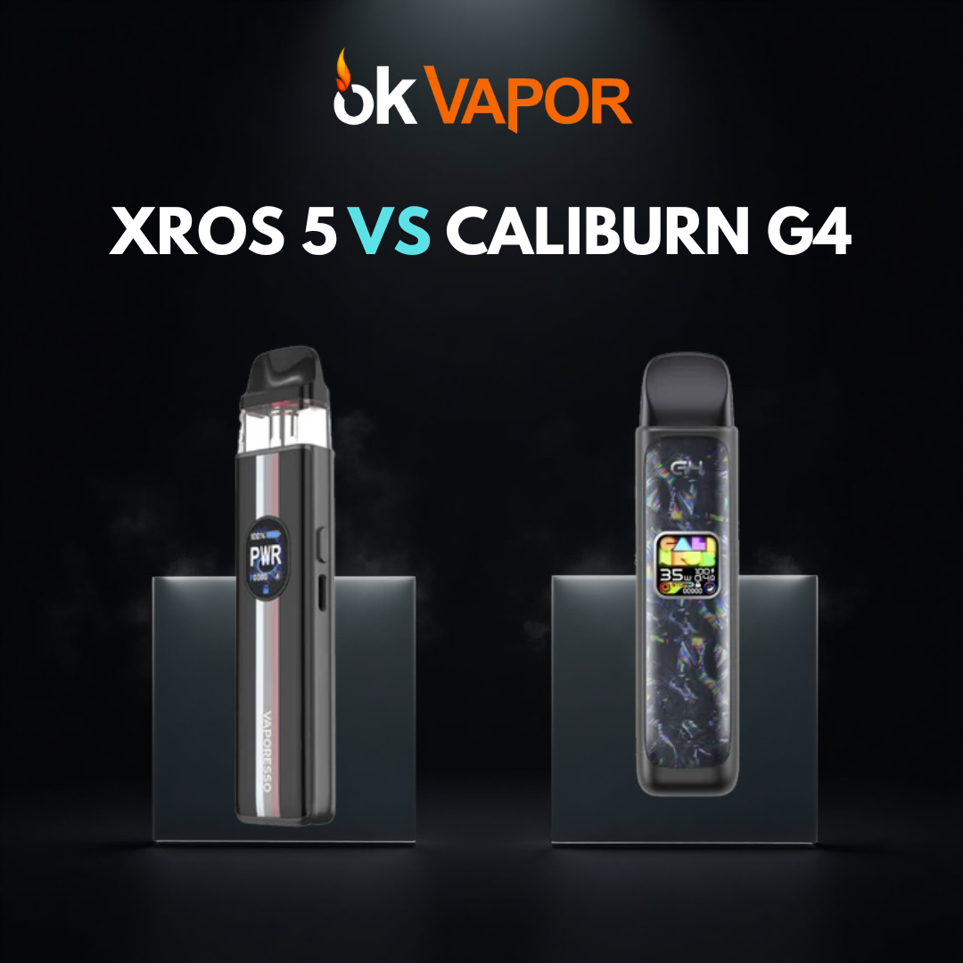 Uwell Caliburn G4 vs Vaporesso XROS 5: Which Pod Vape Reigns in Metro Vancouver?
