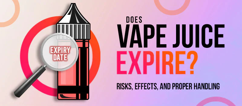 Vape juice bottles with expiration date check at vape shops near me.