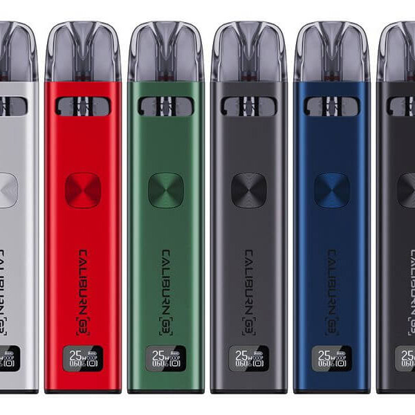 Uwell Caliburn G3 Pod Kit displayed at a vape store near me now