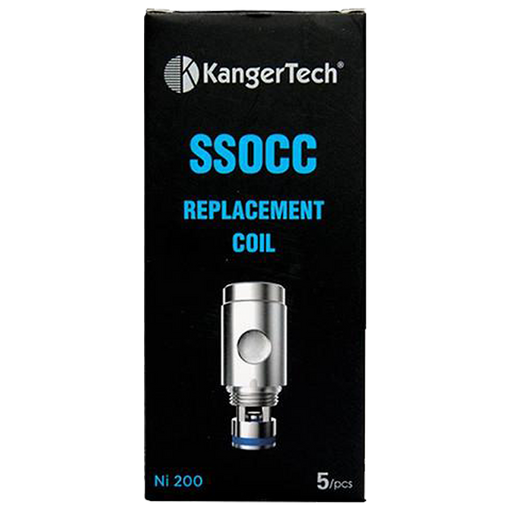 Kangertech SSOCC Ni200 Coil works with Salt Nic Vape Juice