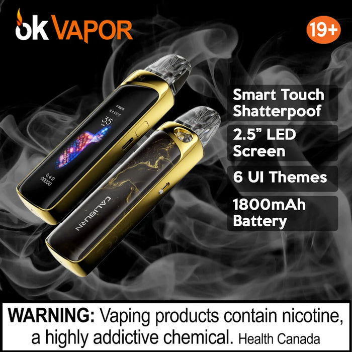 Uwell Caliburn G4 Pro Now in Vancouver: Touchscreen Pod Kit at OK Vapor