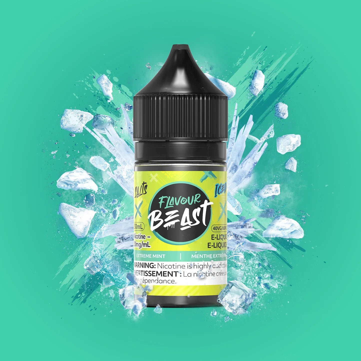 Flavour Beast E-Liquid - Extreme Mint: A Chilled Odyssey for Your Taste Buds