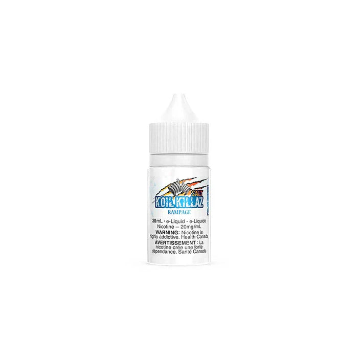 KOIL KILLAZ Rampage e-juice bottle featured at vape shop in Kerrisdale