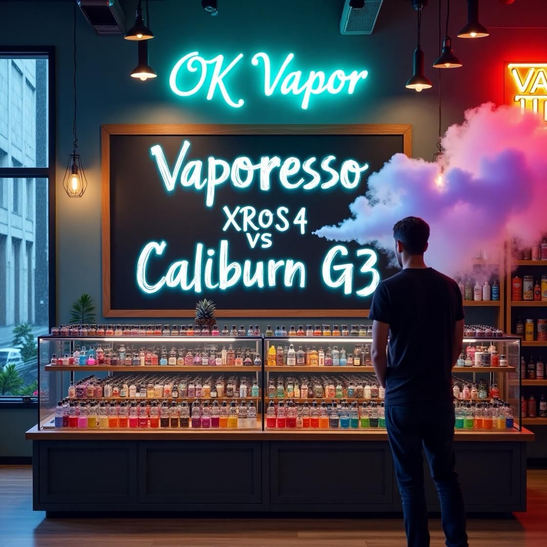 Vaporesso XROS 4 vs Caliburn G3  Ok Vapor