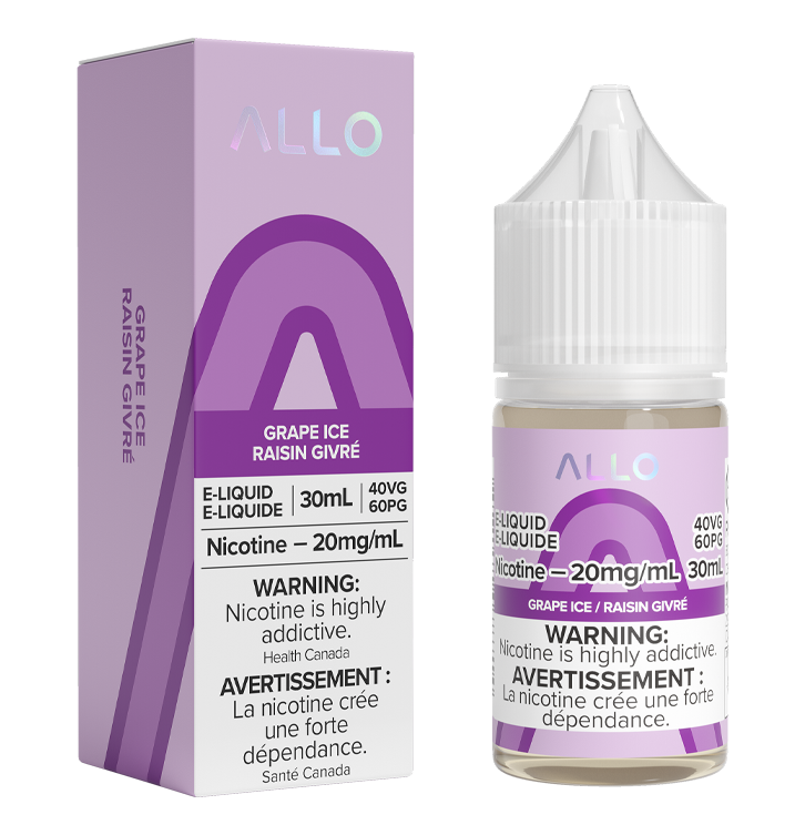 ALLO E-LIQUID - GRAPE ICE