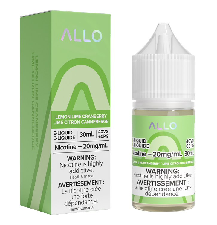 ALLO E-LIQUID - LEMON LIME CRANBERRY
