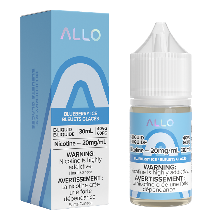 ALLO E-LIQUID - BLUEBERRY ICE