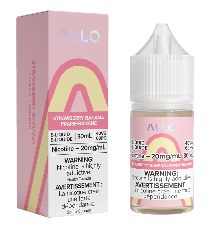 ALLO E-LIQUID - STRAWBERRY BANANA