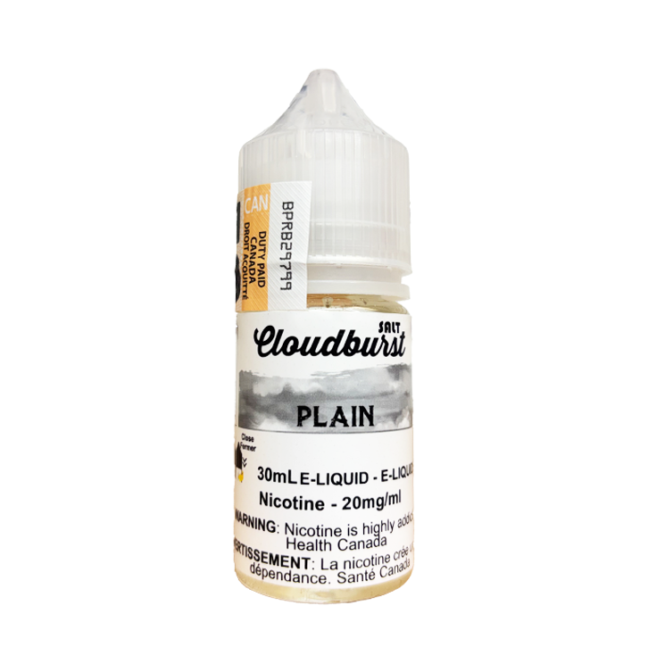 CLOUDBURST - PLAIN (FLAVOURLESS)