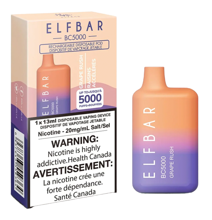 ELFBAR BC5000 DISPOSABLE VAPE