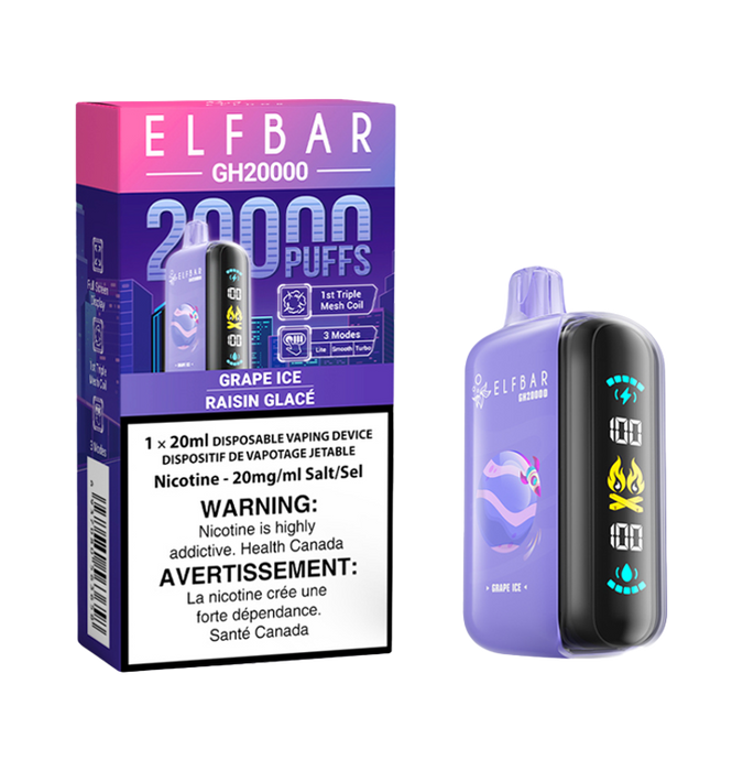 ELFBAR GH20000 DISPOSABLE VAPE