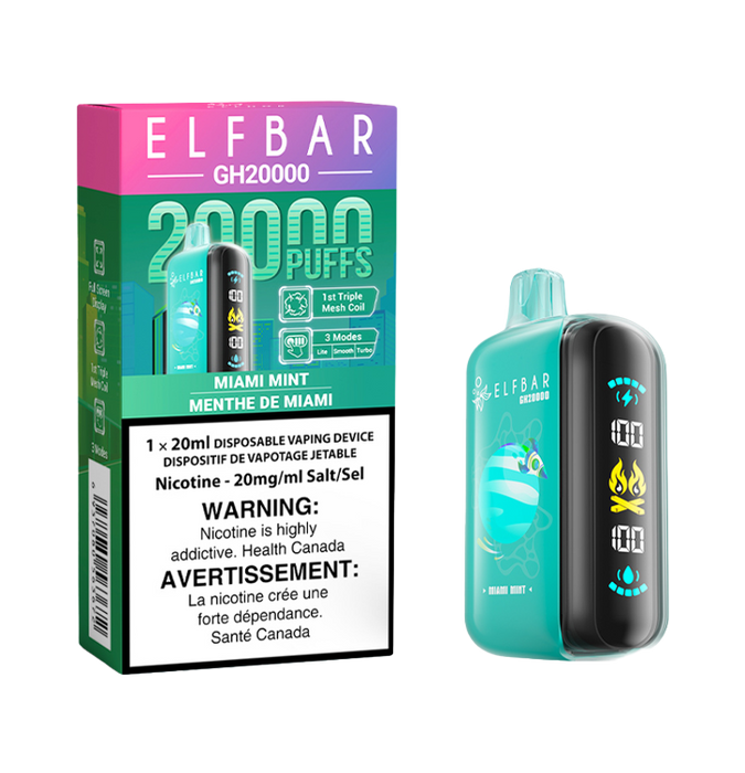 ELFBAR GH20000 DISPOSABLE VAPE