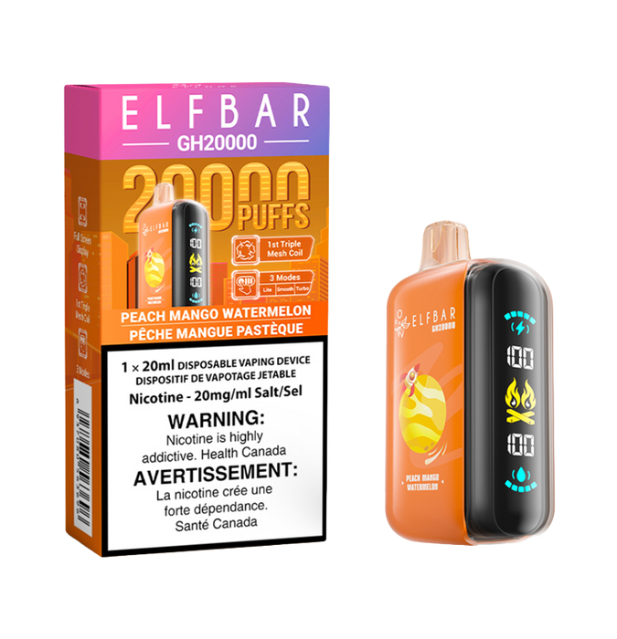 ELFBAR GH20000 DISPOSABLE VAPE