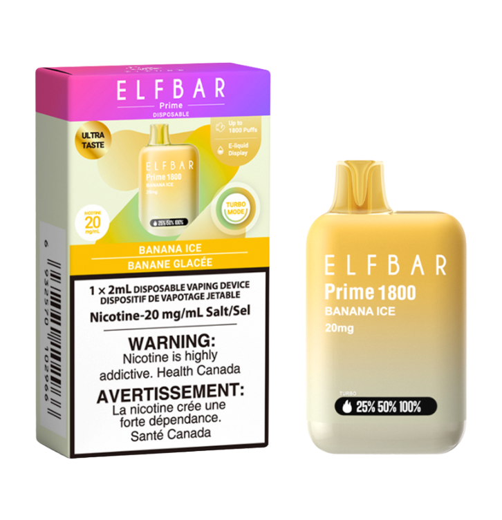 ELFBAR PRIME 1800 DISPOSABLE VAPE