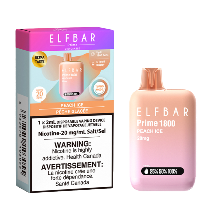 ELFBAR PRIME 1800 DISPOSABLE VAPE