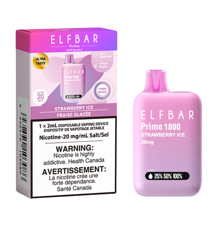 ELFBAR PRIME 1800 DISPOSABLE VAPE