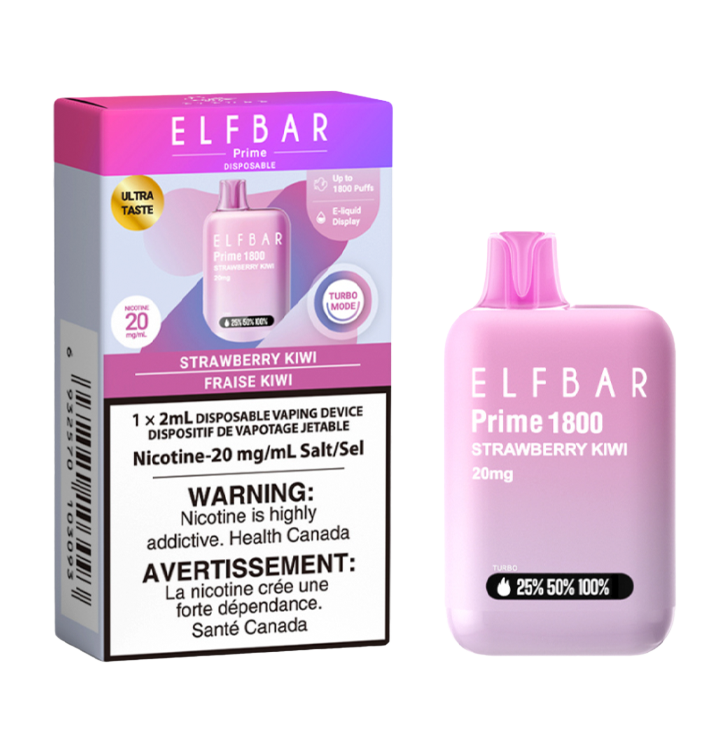 ELFBAR PRIME 1800 DISPOSABLE VAPE