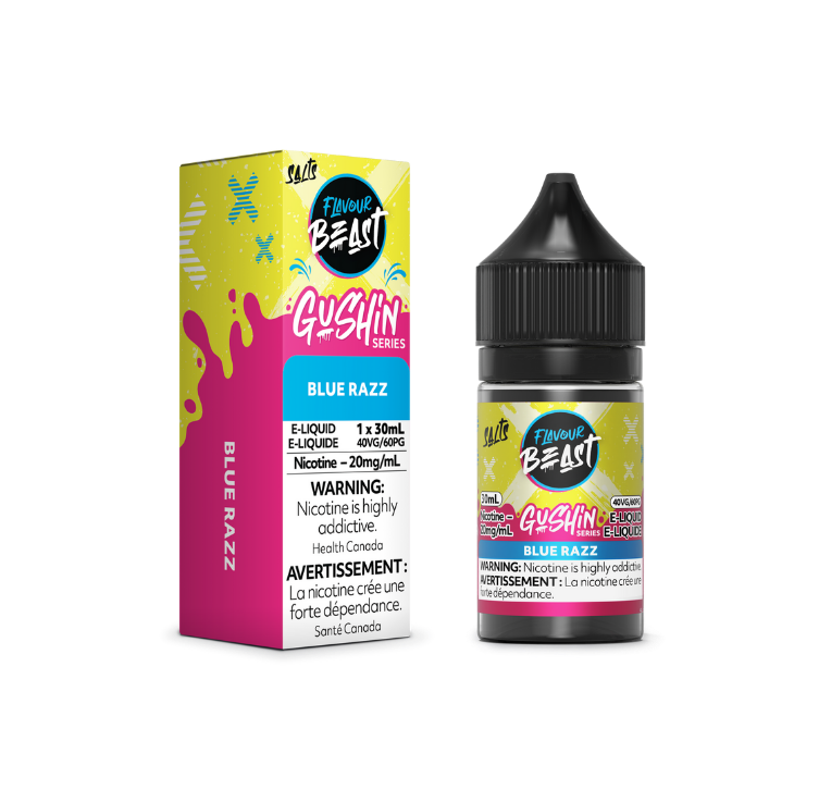 FLAVOUR BEAST GUSHIN - BLUE RAZZ