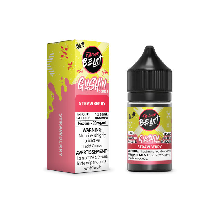 FLAVOUR BEAST GUSHIN - STRAWBERRY
