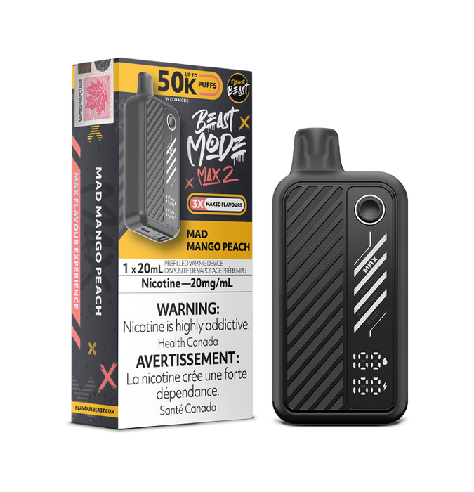 FLAVOUR BEAST BEAST MODE MAX 2 50K DISPOSABLE VAPE