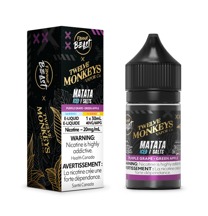 FLAVOUR BEAST x 12 MONKEY E-LIQUID - MATATA (ICED)