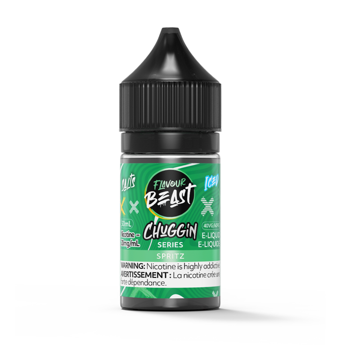 FLAVOUR BEAST E-LIQUID - CHUGGIN SPRITZ ICED