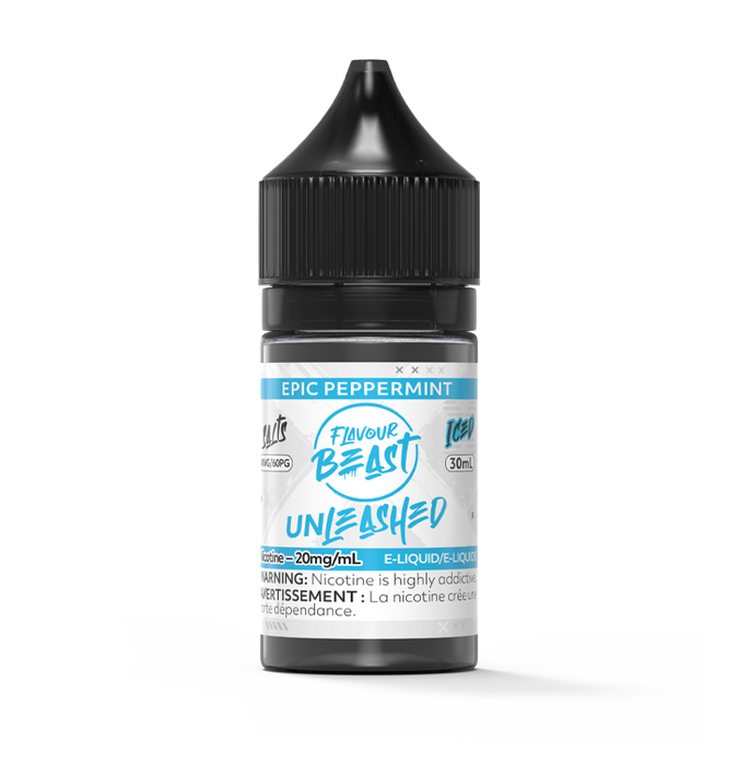 FLAVOUR BEAST E-LIQUID - UNLEASHED - EPIC PEPPERMINT