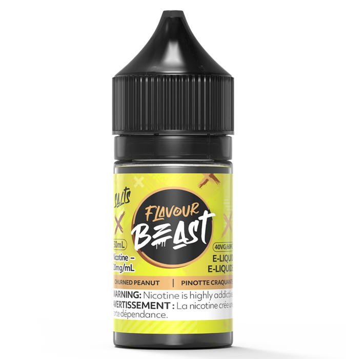 FLAVOUR BEAST E-LIQUID - CHURNED PEANUT