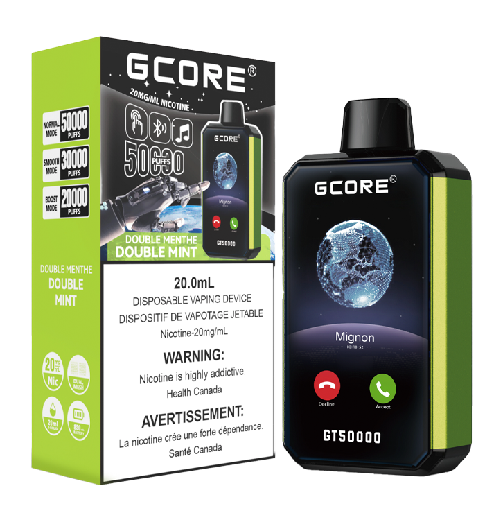 GCORE GT50K DISPOSABLE VAPE