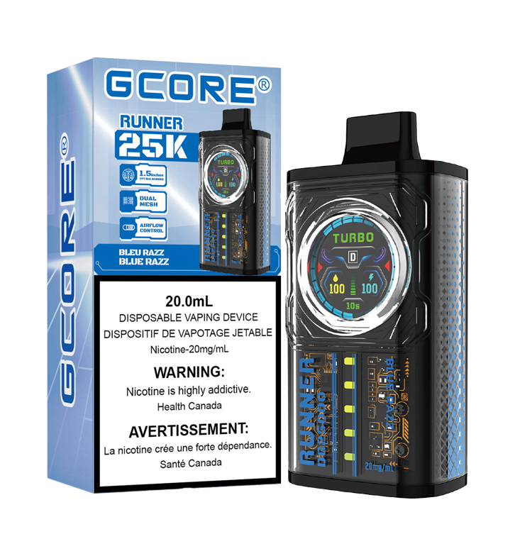 GCORE RUNNER 25K DISPOSABLE VAPE