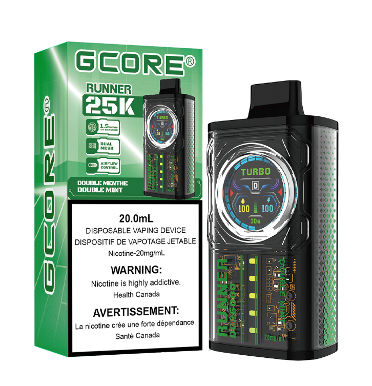 GCORE RUNNER 25K DISPOSABLE VAPE