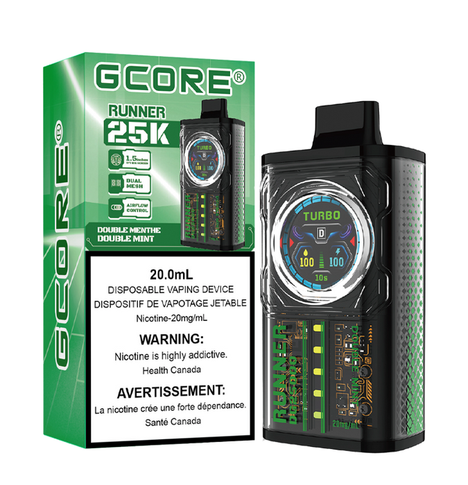 GCORE RUNNER 25K DISPOSABLE VAPE