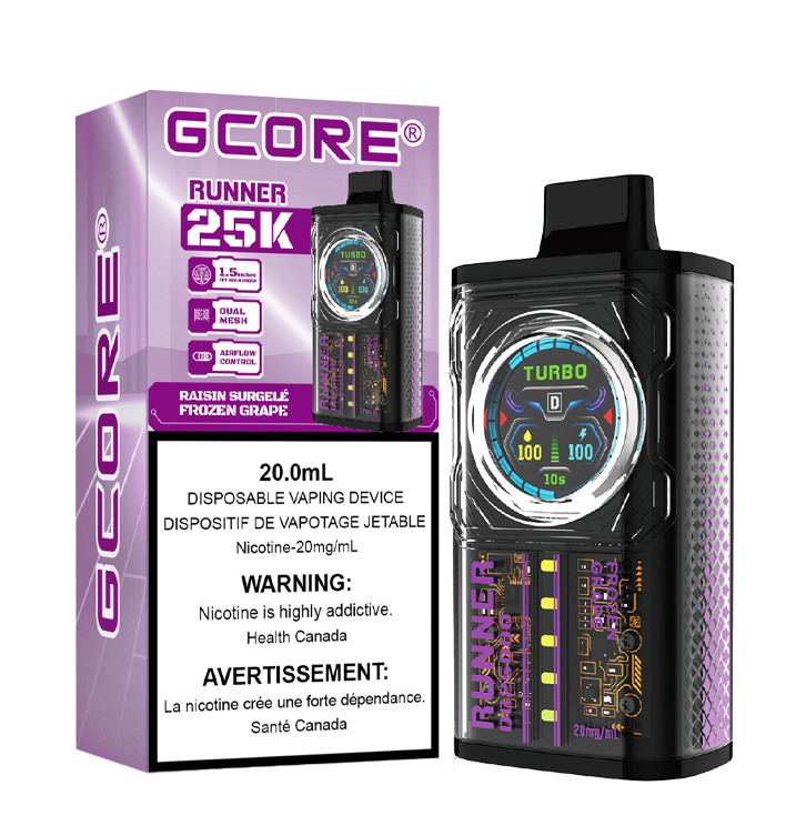 GCORE RUNNER 25K DISPOSABLE VAPE