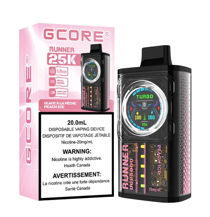 GCORE RUNNER 25K DISPOSABLE VAPE