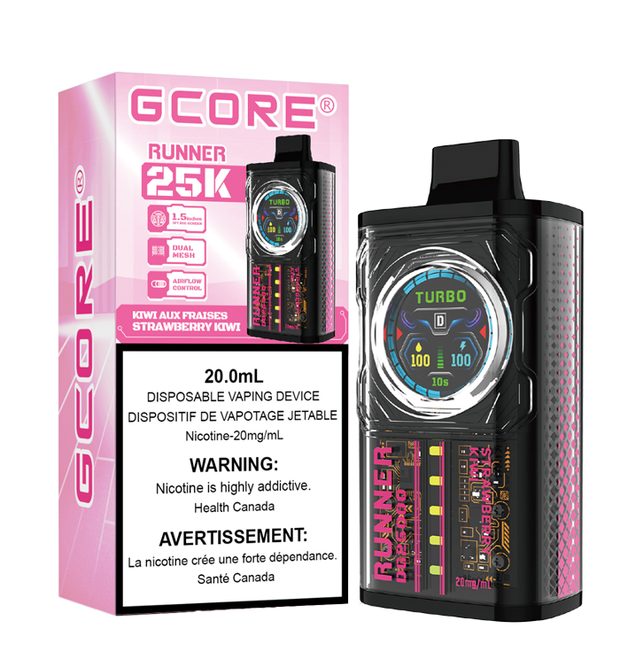 GCORE RUNNER 25K DISPOSABLE VAPE