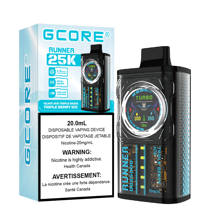 GCORE RUNNER 25K DISPOSABLE VAPE