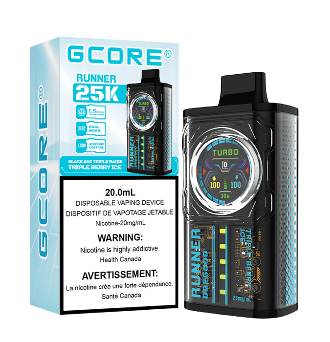 GCORE RUNNER 25K DISPOSABLE VAPE