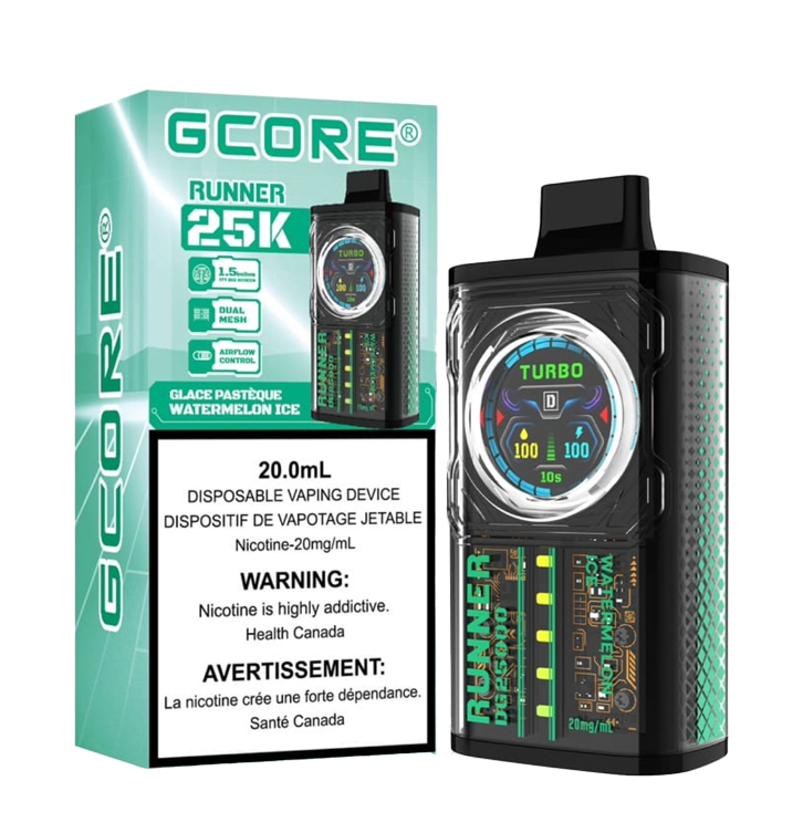 GCORE RUNNER 25K DISPOSABLE VAPE