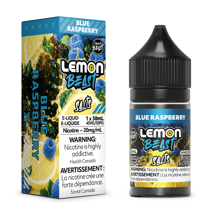 LEMON BEAST SALTS - BLUE RASPBERRY