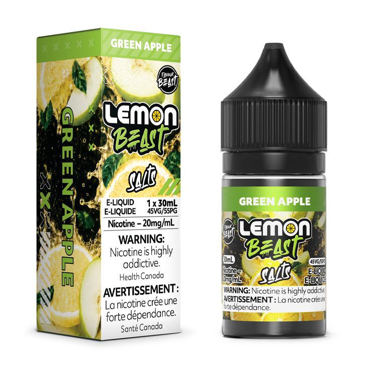 LEMON BEAST SALTS - GREEN APPLE