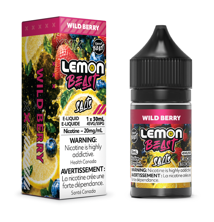 LEMON BEAST SALTS - WILDBERRY