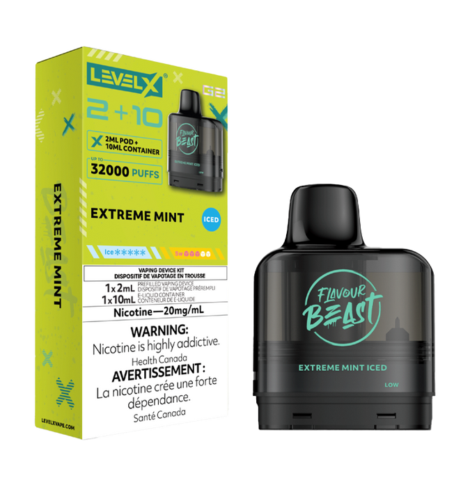 LEVEL X G2 POD 2+10ml - FLAVOUR BEAST