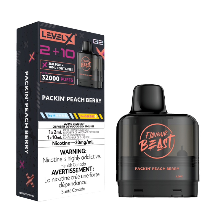 LEVEL X G2 POD 2+10ml - FLAVOUR BEAST