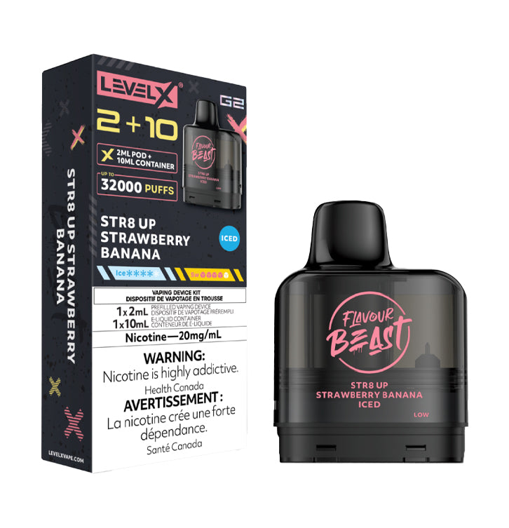 LEVEL X G2 POD 2+10ml - FLAVOUR BEAST
